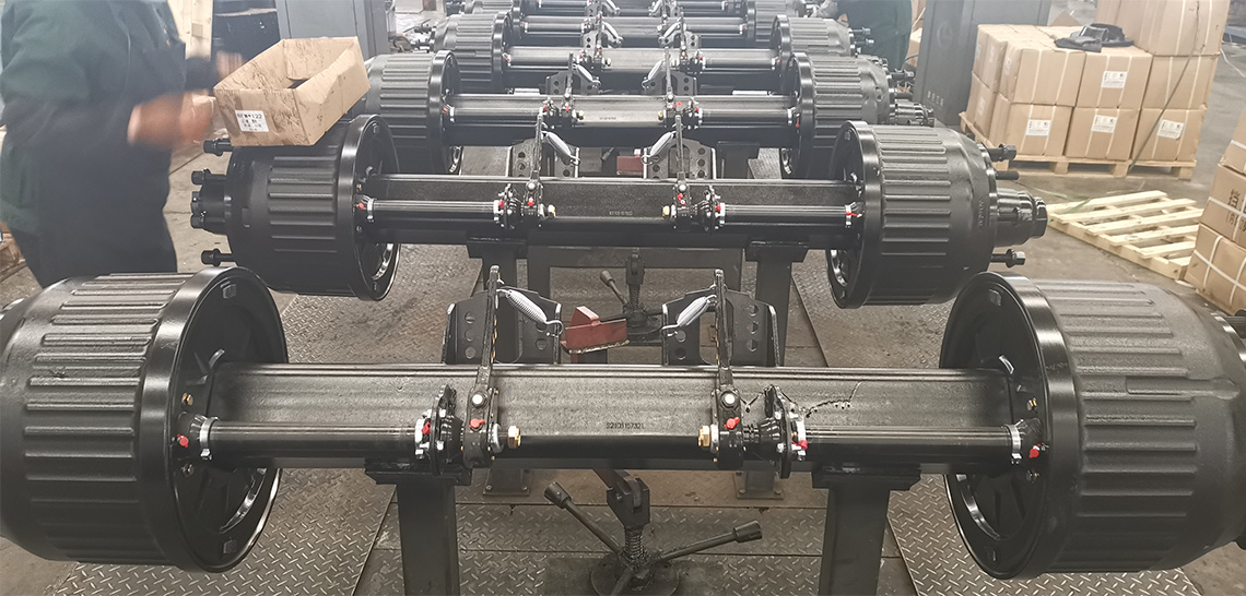 Germany Type Axle for Semi Trailer Truck Parts.jpg