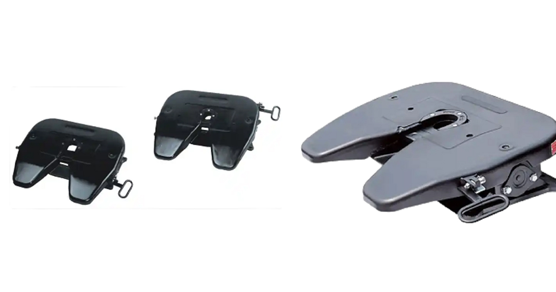 Semi caminhão de quinta roda