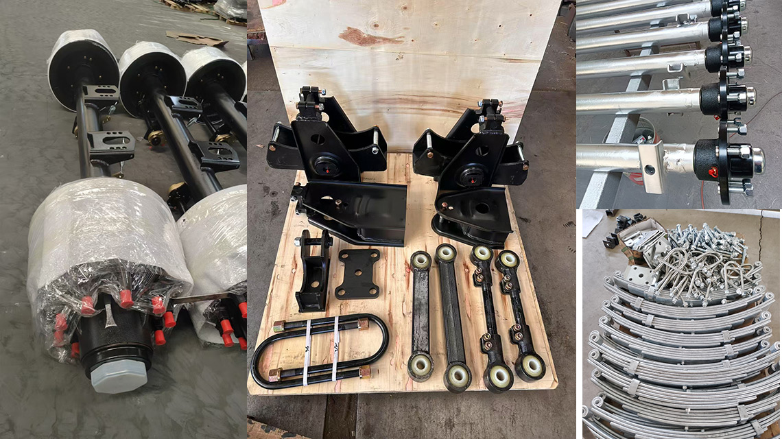 American 13 ton round axle and suspension etc. shipped to Colombia.jpg