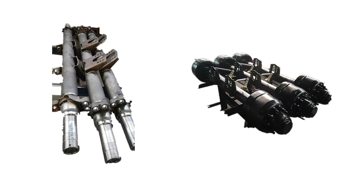 3 Alxes Lowboy Low Bed Trailer Axle .jpg