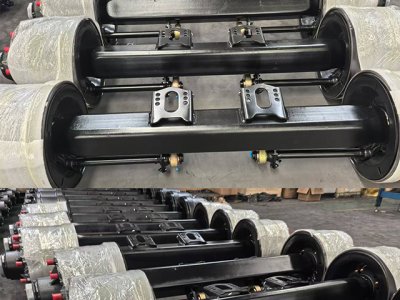 13 Tons American Type Square Axles and Landing Gear shipped to Sri Lanka