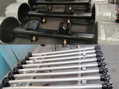 American 13 ton round axle and suspension etc. shipped to Colombia